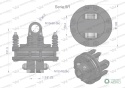 Sprzęgło cierne wału Seria 5R 1200Nm - 1 3/8 Z6 WARYŃSKI