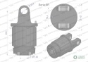 Sprzęgło zapadkowe wału Seria 5R 1200 Nm - 1 3/8 Z6 WARYŃSKI