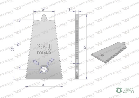 Stalka Bizon 5040002049 WARYŃSKI ( sprzedawane po 50 ) Stalka Bizon 5040002049 WARYŃSKI ( sprzedawane po 50 )