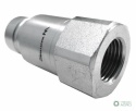 Szybkozłącze hydrauliczne suchoodcinające wtyczka G3/8"BSP gwint wewnętrzny ISO16028 Waryński
