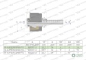 Zakucie nakretka do myjek (pasuje do Karcher) na waz DN06 GW M22x1.5 (RM-KARDN06NM) PREMIUM Waryński ( sprzedawane po 10 )