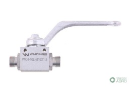 Zawór kulowy hydrauliczny 2-drogowy 2/2 M16x1.5 10L z otworami mocującymi 500 bar Waryński