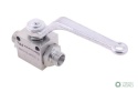 Zawór kulowy hydrauliczny 2-drogowy 2/2 M18x1.5 12L z otworami mocującymi 500 bar Waryński