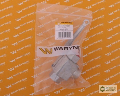 Zawór kulowy hydrauliczny 3-drogowy 3/2 - 1/2"BSP z otworami mocującymi 500 bar Waryński Zawór kulowy hydrauliczny 3-drogowy 3/2 - 1/2"BSP z otworami mocującymi 500 bar Waryński