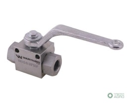 Zawór kulowy hydrauliczny 3-drogowy 3/2 - 3/8