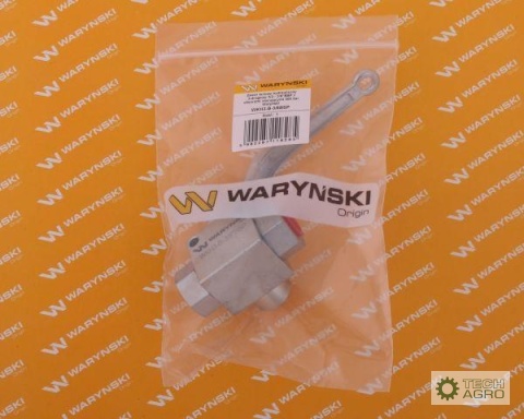 Zawór kulowy hydrauliczny 3-drogowy 3/2 - 3/8"BSP z otworami mocującymi 500 bar Waryński Zawór kulowy hydrauliczny 3-drogowy 3/2 - 3/8"BSP z otworami mocującymi 500 bar Waryński