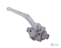 Zawór kulowy hydrauliczny 3-drogowy 3/2 M18x1.5 12L z otworami mocującymi 500 bar Waryński