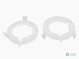 Plastikowe łożyska do obudowy wału zestaw 93x53mm i 93x60mm Seria 4R Waryński