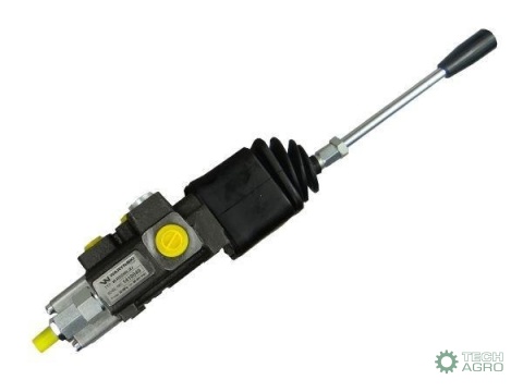 Rozdzielacz hydrauliczny 2-sekcyjny maxprzepływ 40L z joystickiem Waryński