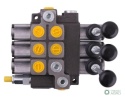 Rozdzielacz hydrauliczny 3-sekcyjny maxprzepływ 40L (1-sekcja nurnikowa) Waryński