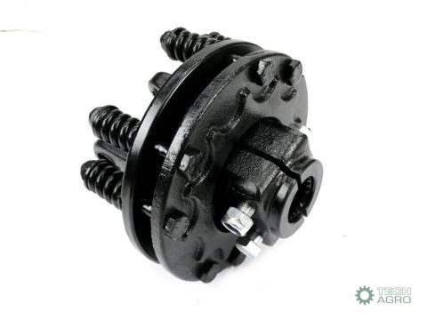 Sprzęgło cierne 2 tarczowe wału Seria 6R 1200Nm - 30x92 - 1 3/8 Z21 WARYŃSKI