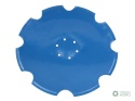 Talerz, uzębiony Z-8 fi 465 mocowanie6/100 grubość 5 mm stal borowa, Lemken Helidor 3490471, Waryński