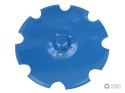 Talerz, uzębiony Z-8 fi 620 mocowanie5/160 grubość 6 mm stal borowa, Lemken Rubin 3490467, Waryński