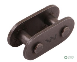 Zamek łańcucha prosta płytka Z12B-1 (R13/4) Waryński ( sprzedawane po 10 )