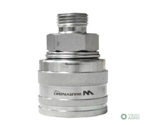 Zawór wtyczka (Bizon) M18x1,5 skręcane (ZSR6160102) Waryński