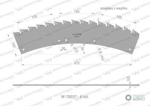 Zestaw PIŁ KEMPER 460 (plus), Waryński