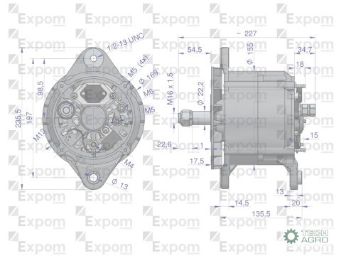 Alternator LRA03294 Nowy Typ EXPOM KWIDZYN eu