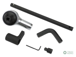 Klucz przekładniowy planetarny wzmacniacz momentu, przełożenie 1:6,5 do 1500Nm gniazdo 1/2