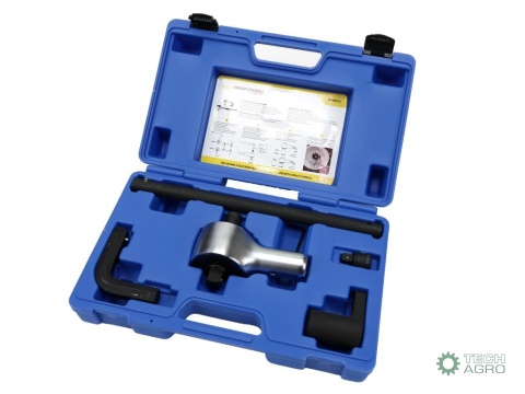 Klucz przekładniowy planetarny wzmacniacz momentu, przełożenie 1:6,5 do 1500Nm gniazdo 1/2" do nasadek 3/4", do zastosowań w p