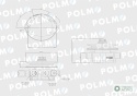 Pompa zasilająca 0011380830 POLMO