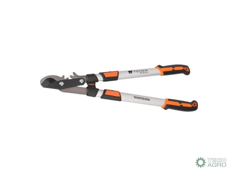 Sekator nożycowy PROFESSIONAL - dwuręczny teleskopowy, aluminiowy, Teger