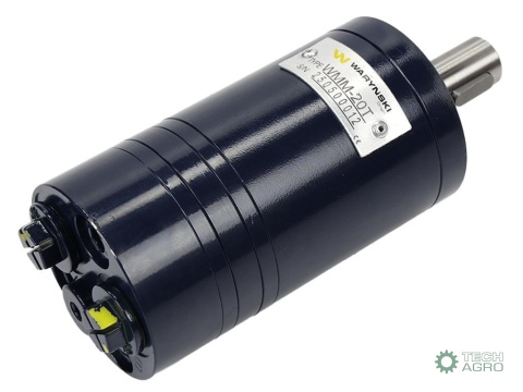 Silnik hydrauliczny orbitalny WMM 20 cm3/obr (100 bar / max.140 bar) przyłącza tylne Waryński