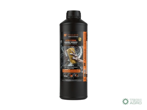 Szampon z woskiem do mycia karoserii - neutralny - EXTRA STRONG, 1l - koncentrat, TEGER