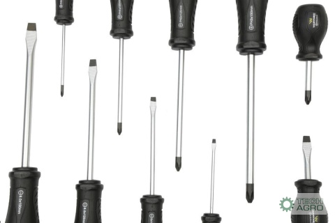 Zestaw wkrętaków ze stali odpornej naskręcanie SVCM 10 szt z hartowanymi grotami Waryński