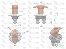 Odłącznik 12/24V 150A M12 53350934 EXPOM KWIDZYN