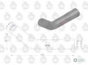 Przewód gumowy górny chłodnicy zbrojonypłótnem C-330 (rura wody) ORYGINAŁ URSUS