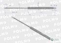 Siłownik drzwi L max. 191mm 5191711P CASE IH NEW HOLLAND STEYR POLMO
