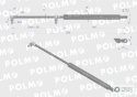 Siłownik szyby przedniej L max. 280mm 62546500P CASE IH FRITZMEIER POLMO