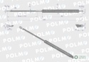 Siłownik szyby tylnej. drzwi. szyberdachu L max. 325mm 60117932, 00938230 ZETOR POLMO