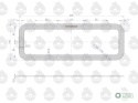Uszczelka dolna zwolnicy krążelit 0.8mmC-360 ( sprzedawane po 5 ) ORYGINAŁ URSUS