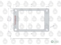 Uszczelka pokrywki pochwy krążelit 0.8mm C-330 ( sprzedawane po 10 ) ORYGINAŁ URSUS