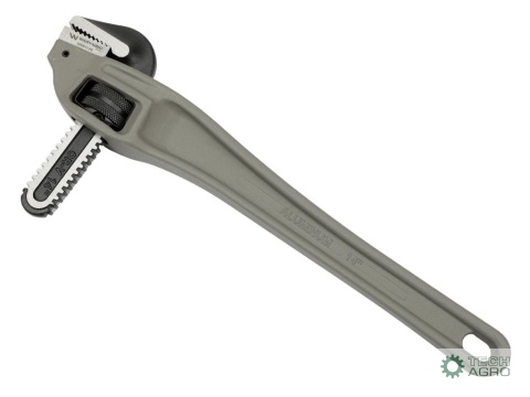 Klucz do rur, typ amerykański 14" kątowy uchwyt aluminium wzmocniony, Waryński