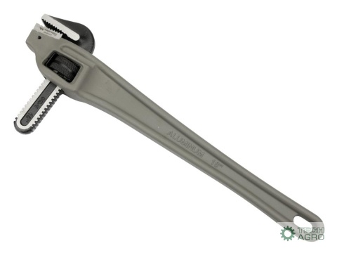Klucz do rur, typ amerykański 18" kątowy uchwyt aluminium wzmocniony, Waryński