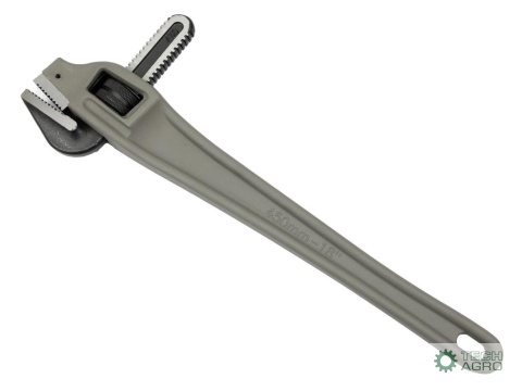 Klucz do rur, typ amerykański 18" kątowy uchwyt aluminium wzmocniony, Waryński