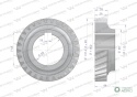 Koło napędzające II biegu 86120018 Z-29C-385 WARYŃSKI