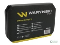 Zestaw nasadek udarowych, 3/8 cala przedłużanych z utwardzanej stali stopowej CrMo 12 el., do prac w mechanice pojazdowej, warsz
