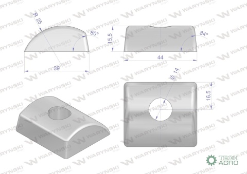 Mocowanie palca wewnętrzne zastosowanieJF-Stoll Waryński ( sprzedawane po 5 )
