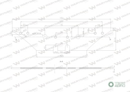 Płoza długa obracalna P&L zastosowanie Kverneland stal borowa Waryński