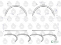 Komplet Półpier. P-1 (I szlif) 31137 7211 MF-3 ORYGINAŁ URSUS