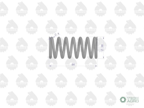Komplet sprężyn sprzęgła C-330/360 50501120 Oryginał Ursus Komplet sprężyn sprzęgła C-330/360 50501120 Oryginał Ursus
