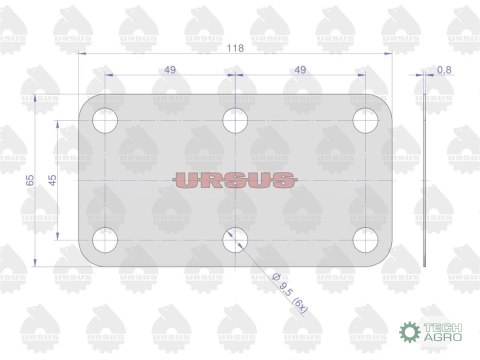 Komplet ( zestaw ) uszczelek skrzyni C-385 ORYGINAŁ URSUS Komplet ( zestaw ) uszczelek skrzyni C-385 ORYGINAŁ URSUS