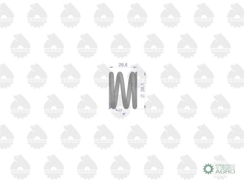 Sprężyna dźwigni zmiany biegów sprzedawane po 10 C-385 ORYGINAŁ URSUS Sprężyna dźwigni zmiany biegów sprzedawane po 10 C-385 ORYGINAŁ URSUS