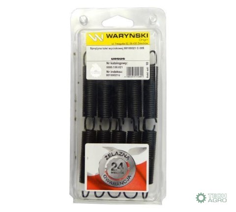Sprężyna tulei wyciskowej 88108021 sprzedawane po 10 C-385 ORYGINAŁ URSUS Sprężyna tulei wyciskowej 88108021 sprzedawane po 10 C-385 ORYGINAŁ URSUS