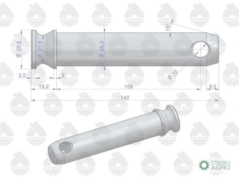 SWORZEŃ 25X103 MM MF3 URSUS SWORZEŃ 25X103 MM MF3 URSUS