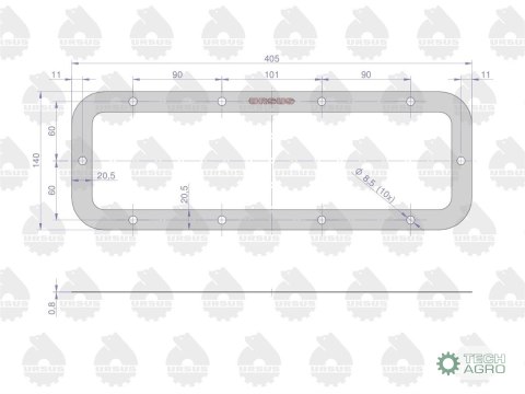 Uszczelka dolna zwolnicy krążelit 0.8mm C-360 ( sprzedawane po 5 ) ORYGINAŁ URSUS Uszczelka dolna zwolnicy krążelit 0.8mm C-360 ( sprzedawane po 5 ) ORYGINAŁ URSUS