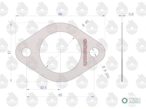 Uszczelka kolektora ssącego 950526 krążelit 0.8mm C-360 Zetor ( sprzedawane po 10 ) ORYGINAŁ URSUS Uszczelka kolektora ssącego 950526 krążelit 0.8mm C-360 Zetor ( sprzedawane po 10 ) ORYGINAŁ URSUS